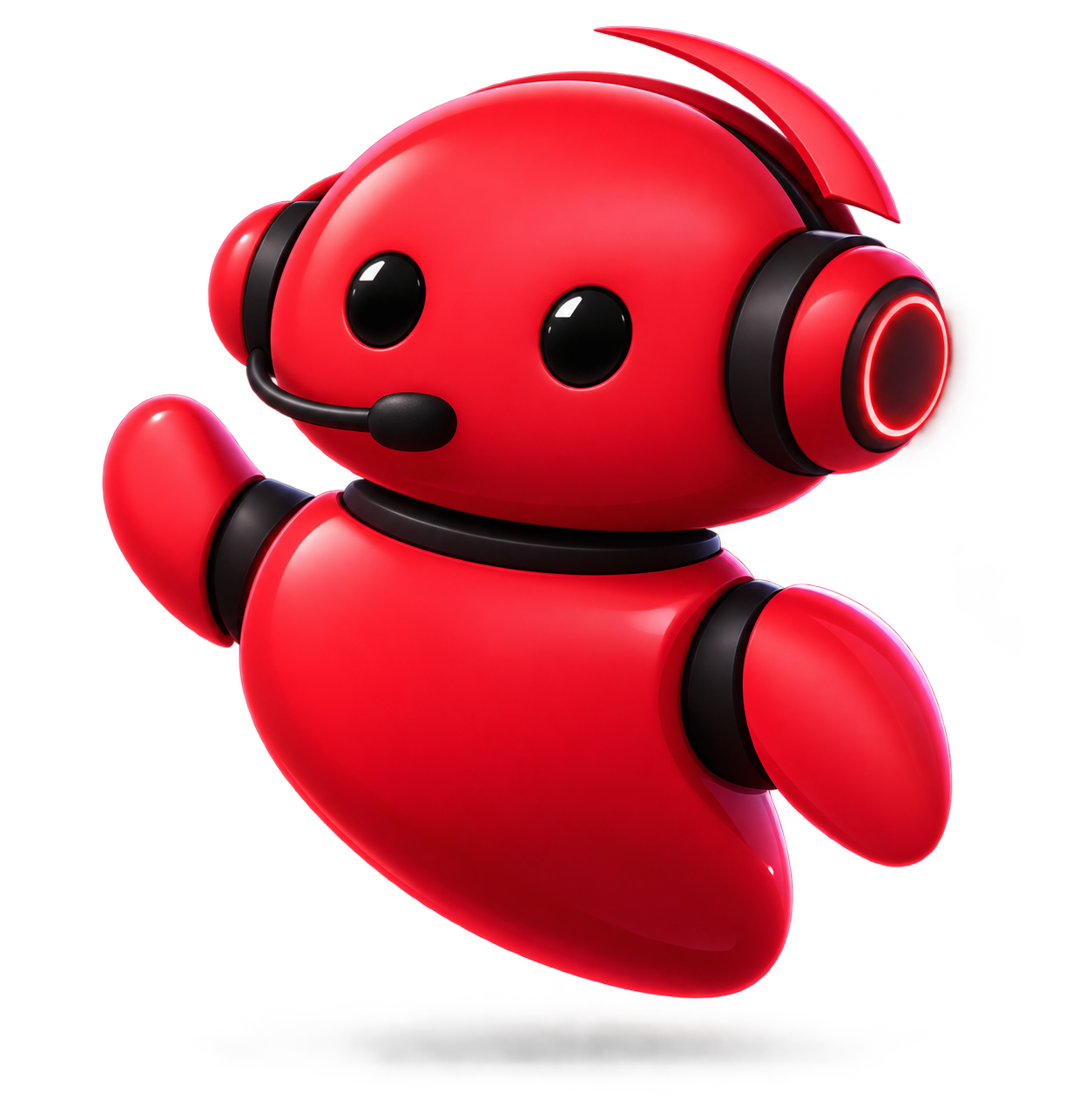 ReceptAI robot mascot
